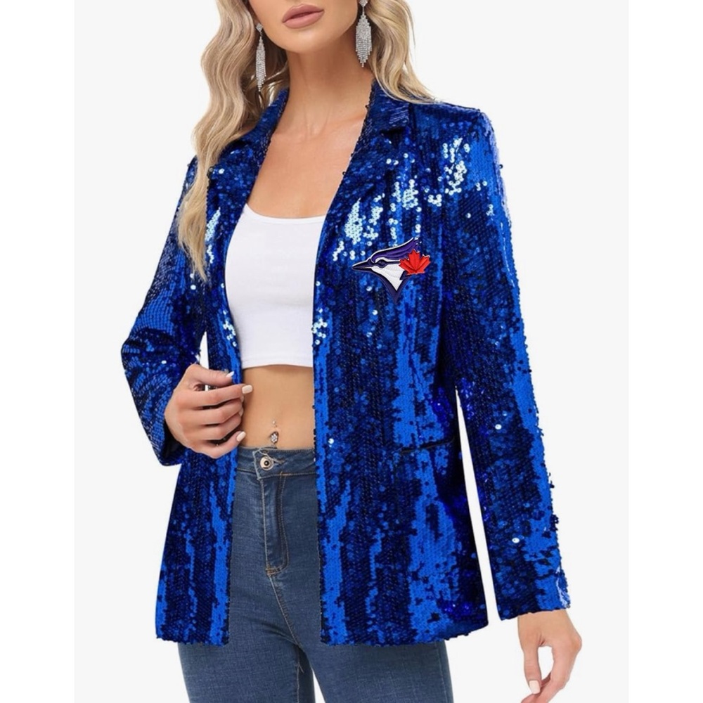 Blue Jays Sequin Blazer S, M, L, XL